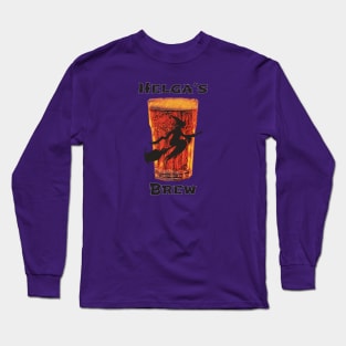 Helga's Halloween Beer Brew Long Sleeve T-Shirt